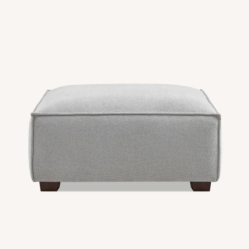 Aluxo Dakota 4 seater with Chaise in Light Grey Boucle - Image 6