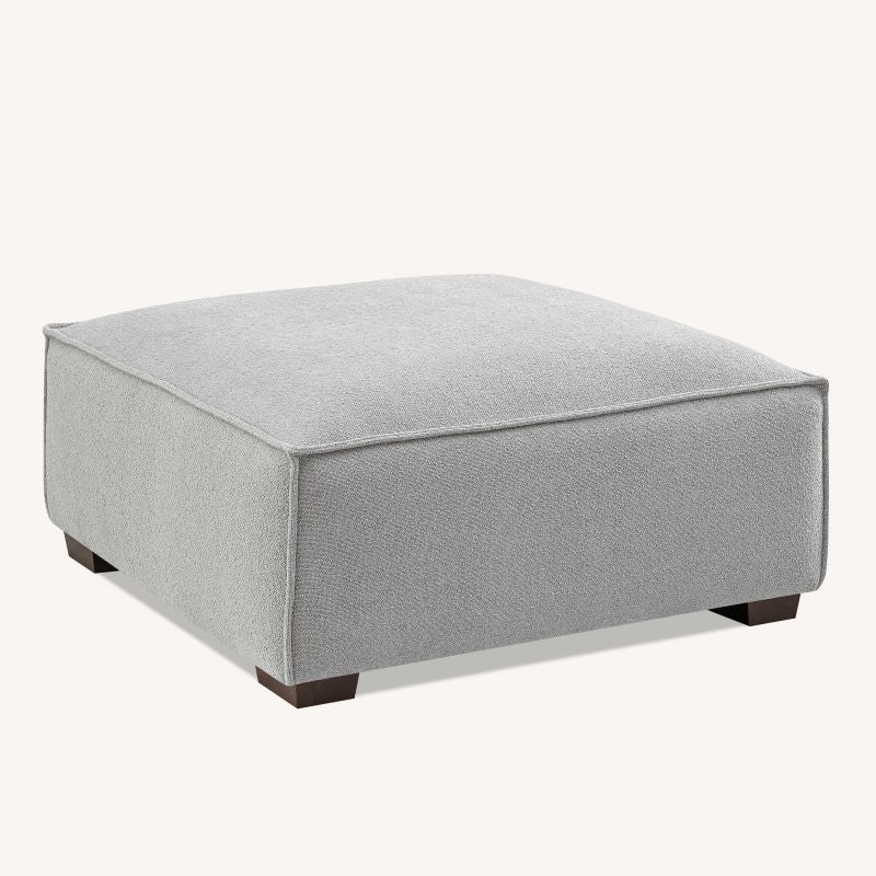 Aluxo Dakota 4 seater with Chaise in Light Grey Boucle - Image 7