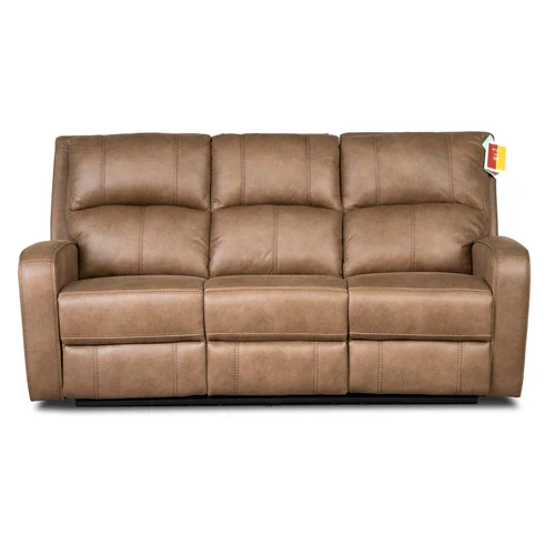 Galway Tan Fabric Reclining Sofas - Image 7