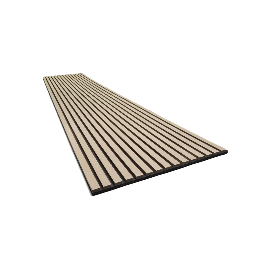 Pack of x2 Large Acoustic Wall Panel Light Oak 2.95m - Image 3