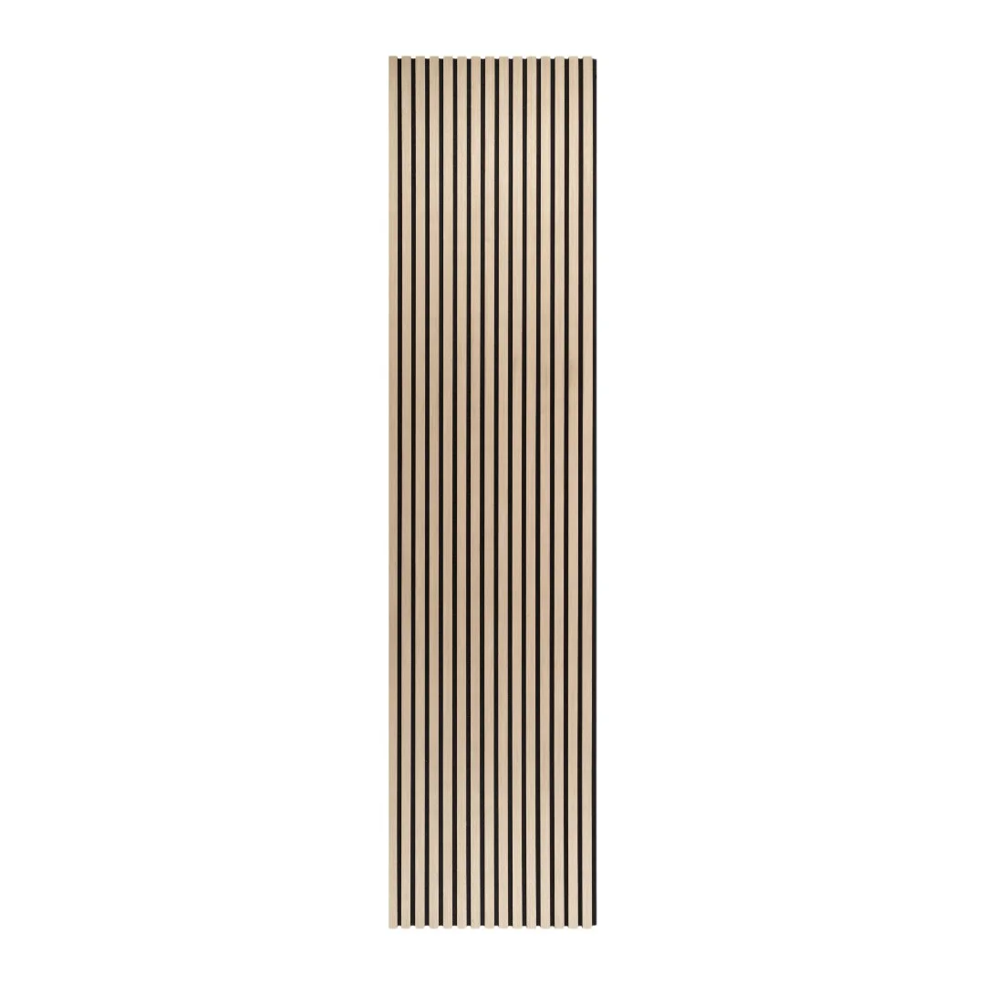 Pack of x2 Large Acoustic Wall Panel Light Oak 2.95m - Image 4