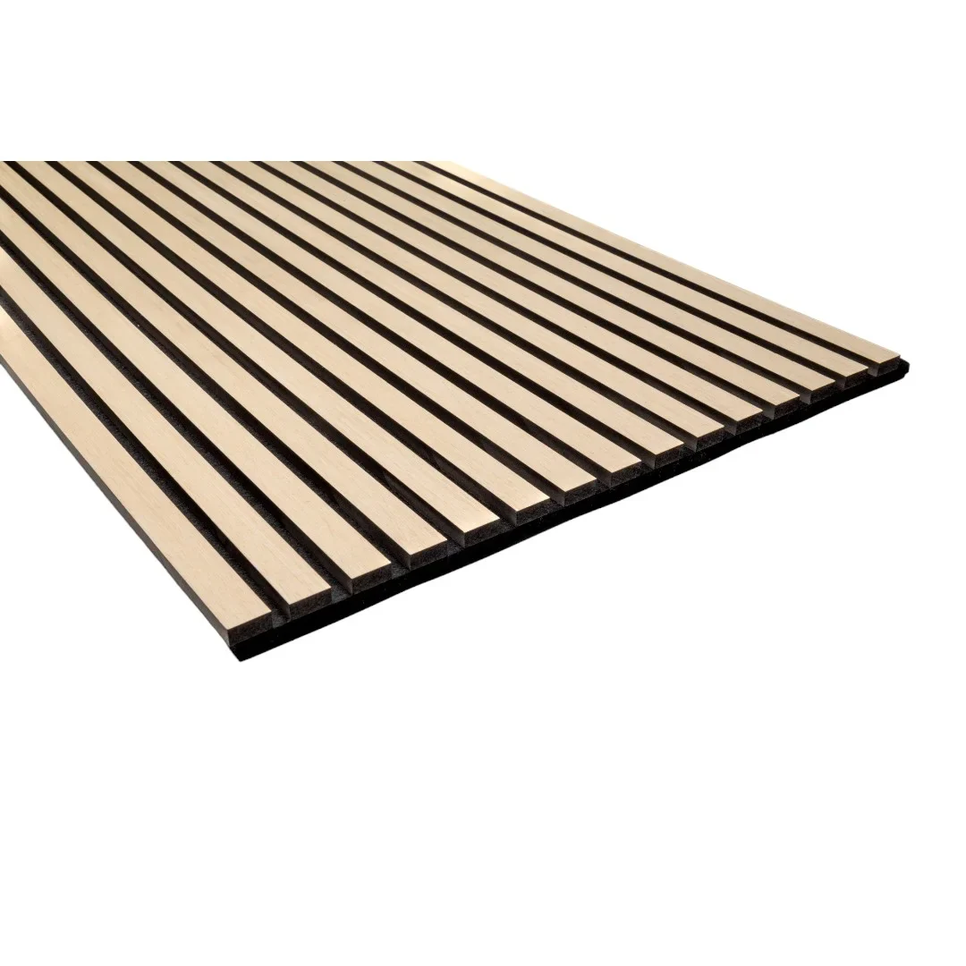 Pack of x2 Large Acoustic Wall Panel Light Oak 2.95m - Image 5