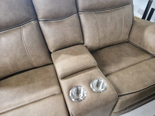 Moneen Tan Fabric Recliner Range - Image 13