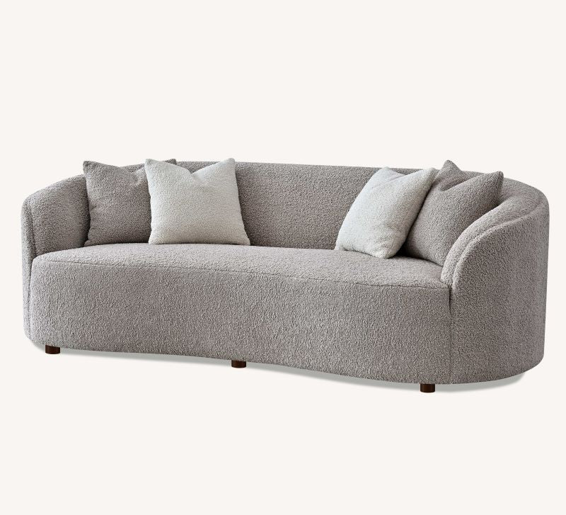 Nolita Latte Boucle Teddy Sofa And Accent Chair - Image 7