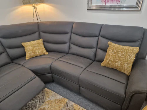 Polly Grey Recliner Corner Sofas - Image 5