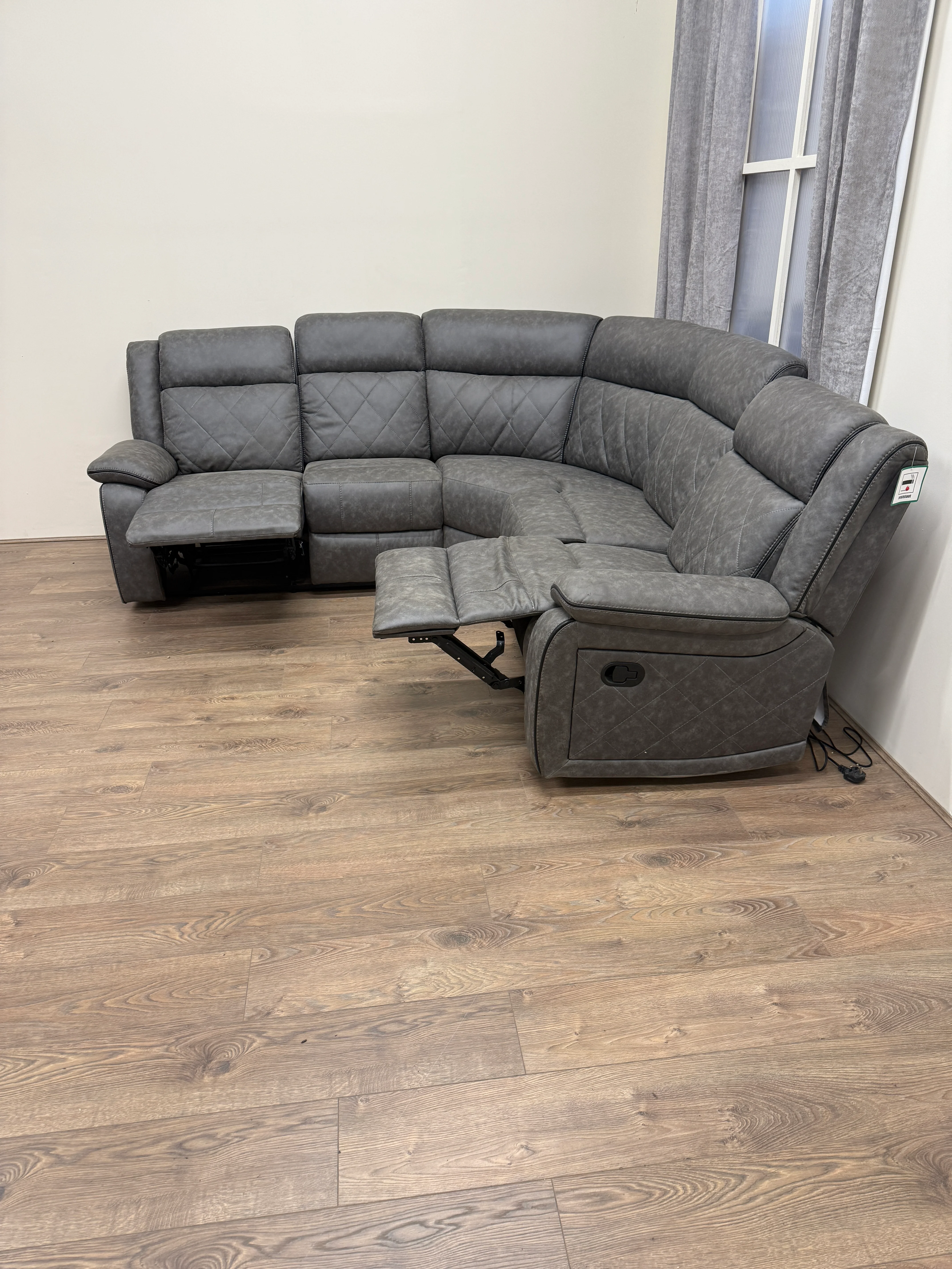 Roma Manual Recliner Corner Sofa - Image 3