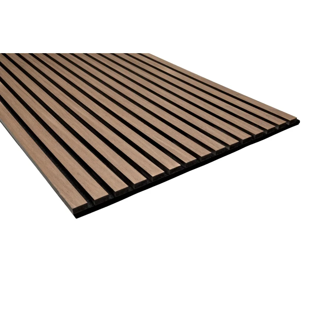 Pack Of x2 Large Acoustic Wall Panels Walnut 2.95m - Image 3