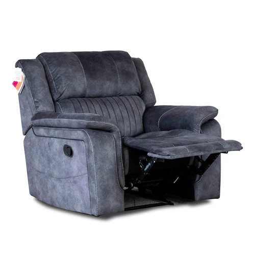 The Platina Dark Grey Fabric Recliner 3 + 1 + 1 - Image 12